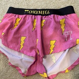 ChicknLegs Women's Pink Athletic Shorts